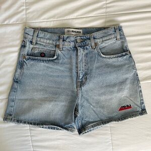 Zara Mens Denim Shorts